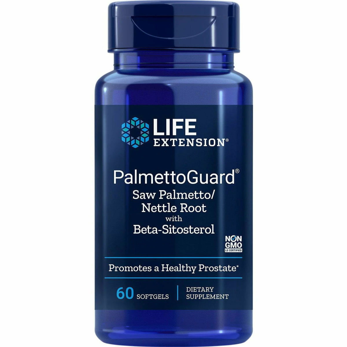 Saw Palmetto Nettle Root Formula with Beta-Sitosterol 60 gels T4720