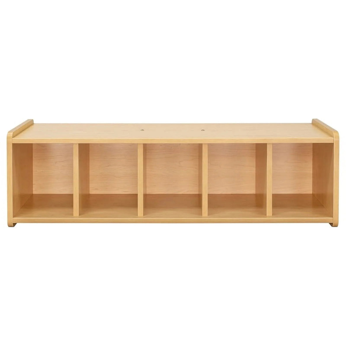 Maple Wood Book Bench Cubby Storage F181