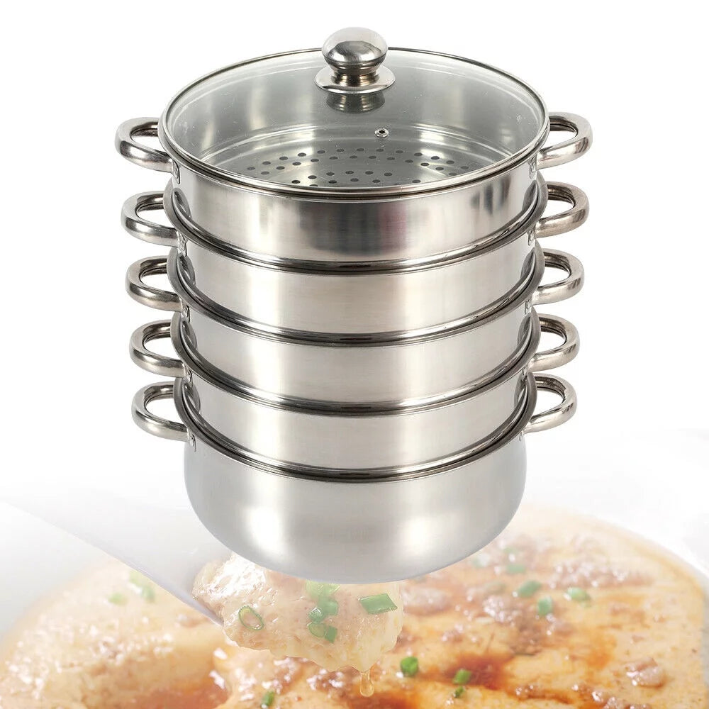 5-tier Stainless Steel Steamer U37295