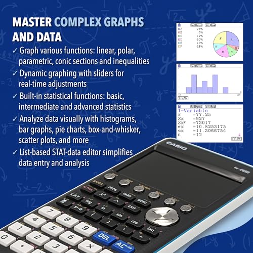 Color Graphing Calculator with 3D Graph & Python Z945