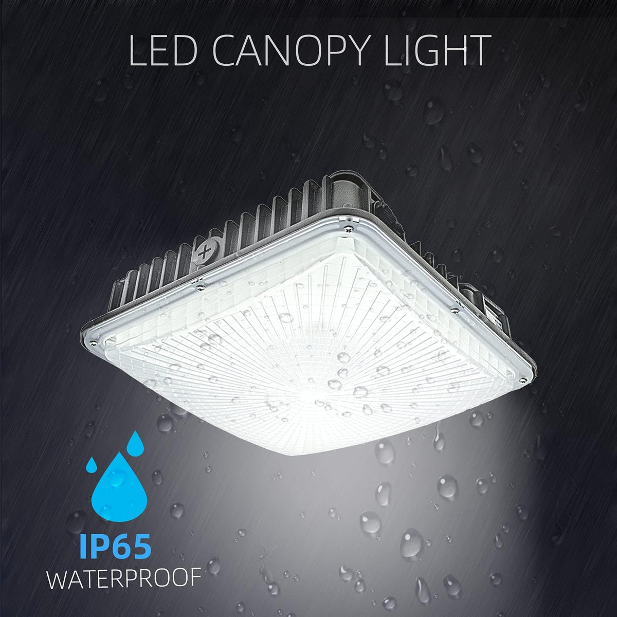 70W LED Canopy Lights 2 Pack E410
