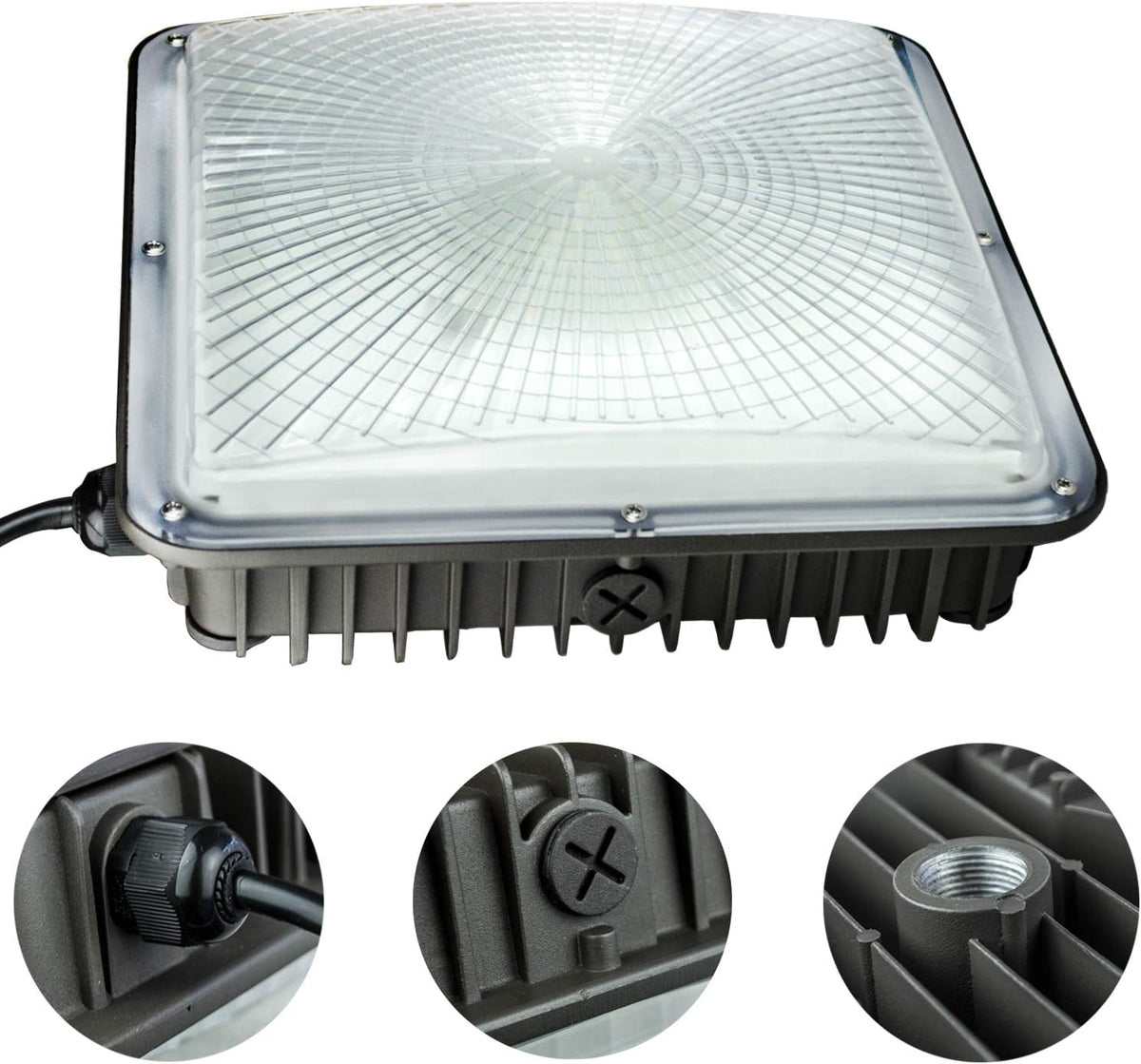70W LED Canopy Lights 2 Pack E410