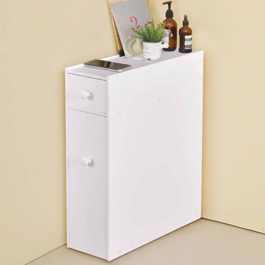 White Bathroom Cabinet Storage Organizer F6874