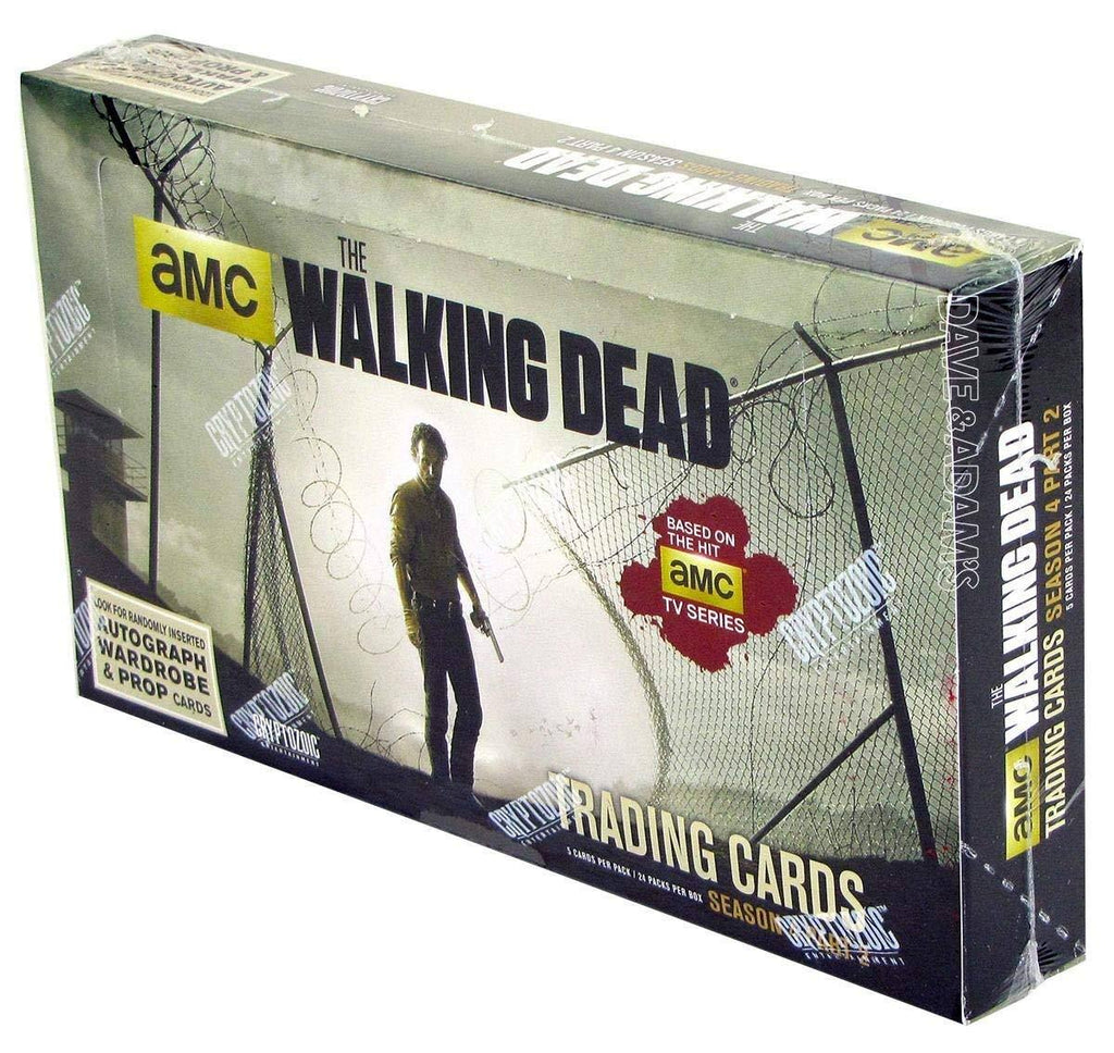 Walking Dead Season 4 Part 2 Hobby Box Trading Cards N6353