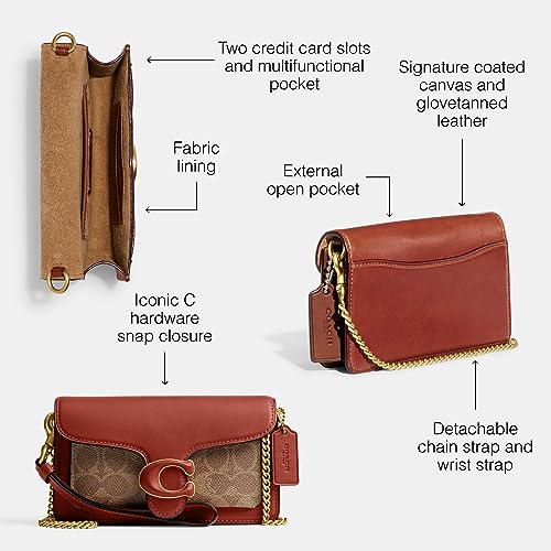 Coated Canvas Wristlet N973