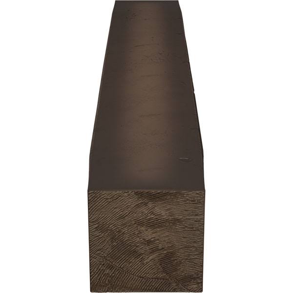 Natural Mahogany Faux Wood Fireplace Mantel D841324