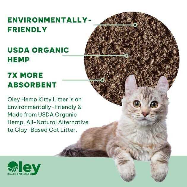 Natural Hemp Kitty Litter T56034