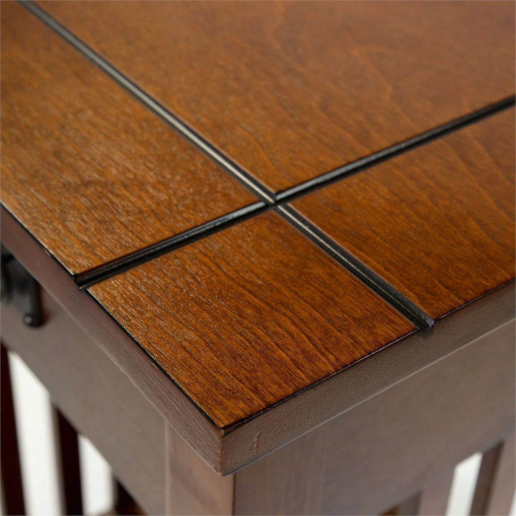 1 Drawer Wood End Table X243808