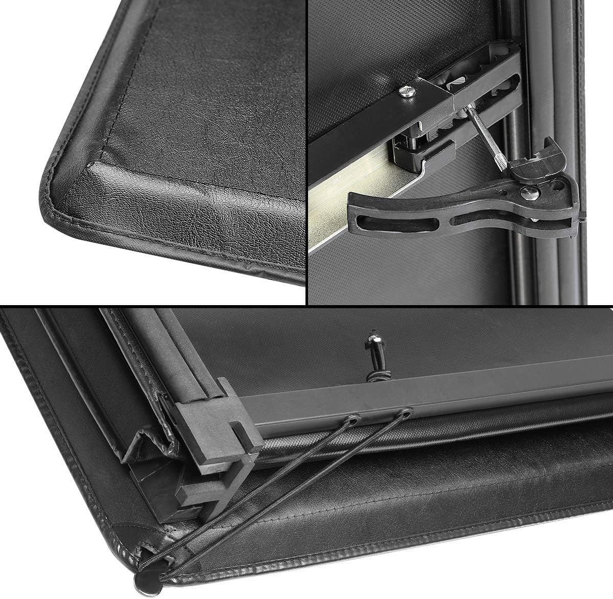 Matte Black Tri-Fold Truck Tonneau Cover V84266
