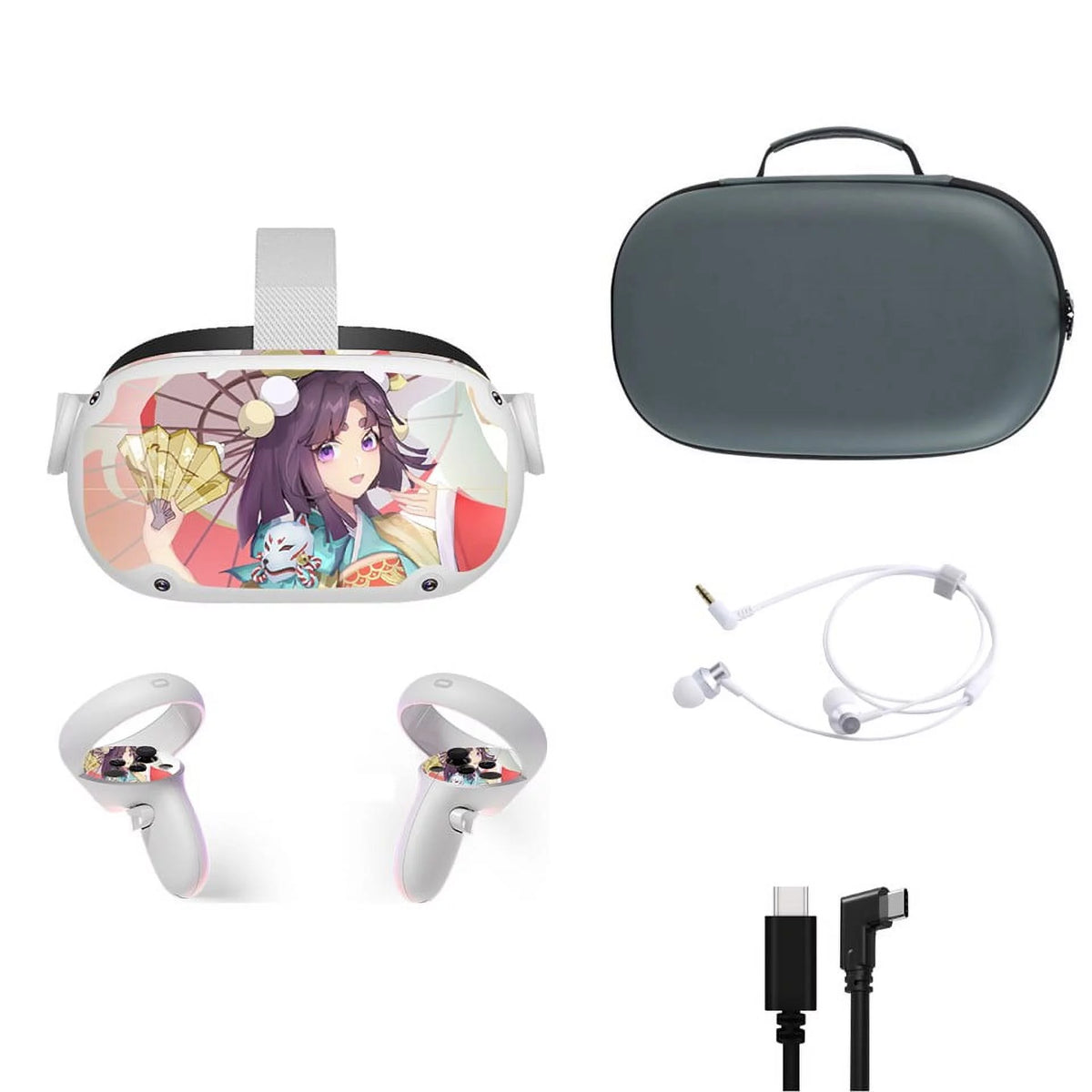 All-In-One VR Headset with Touch Controllers 128GB V253