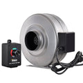 4 inch 190 CFM Inline Duct Fan with Variable Speed Controller K60402