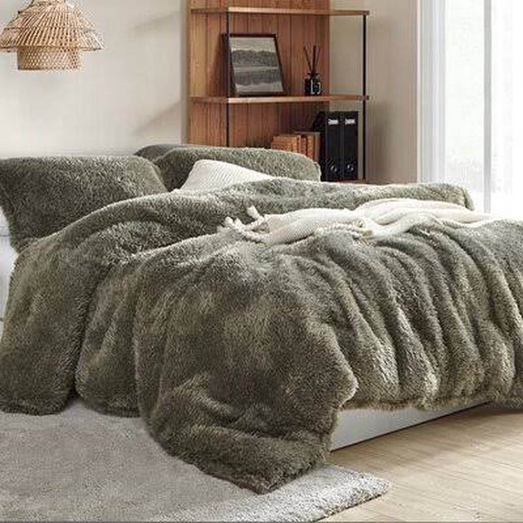 Black Twin XL Comforter Set T496