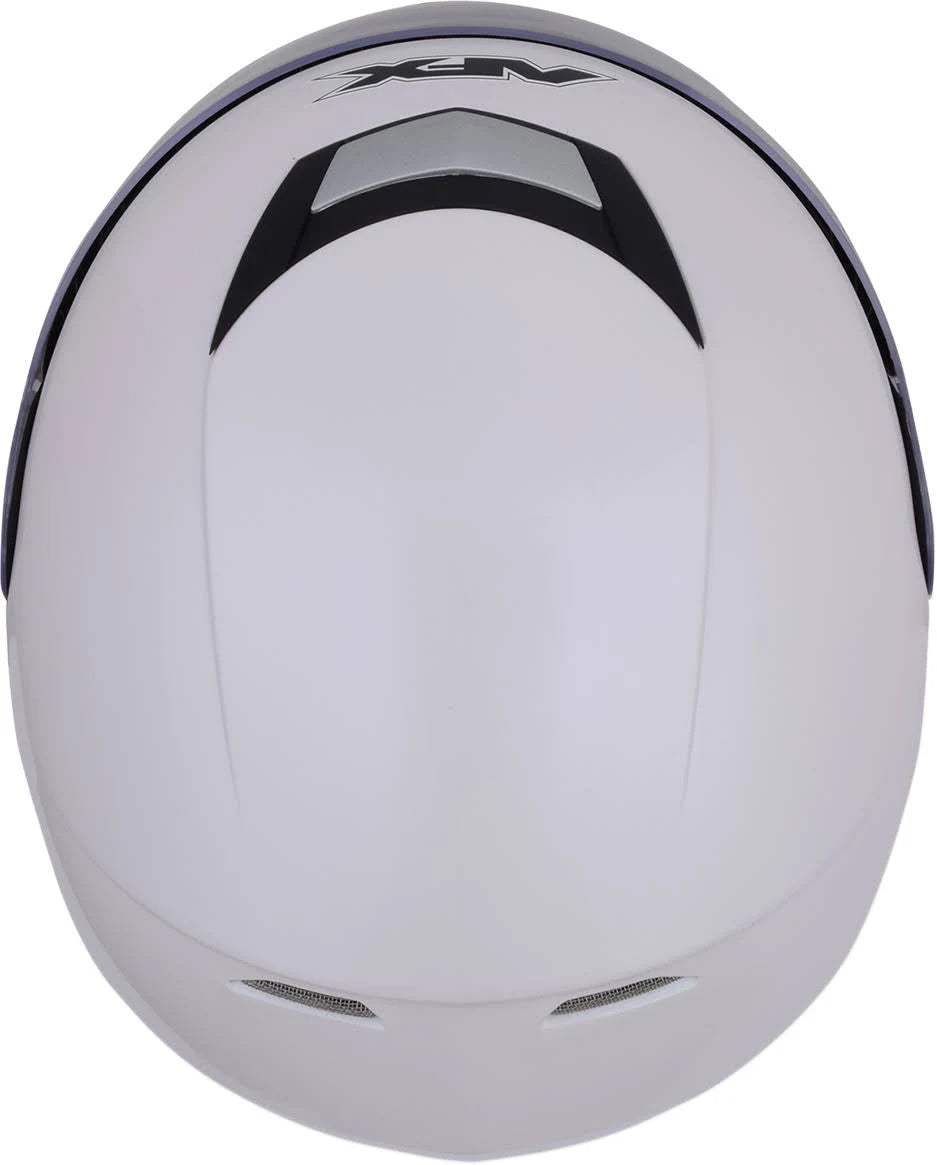 Pearl White Solid Helmet L41091