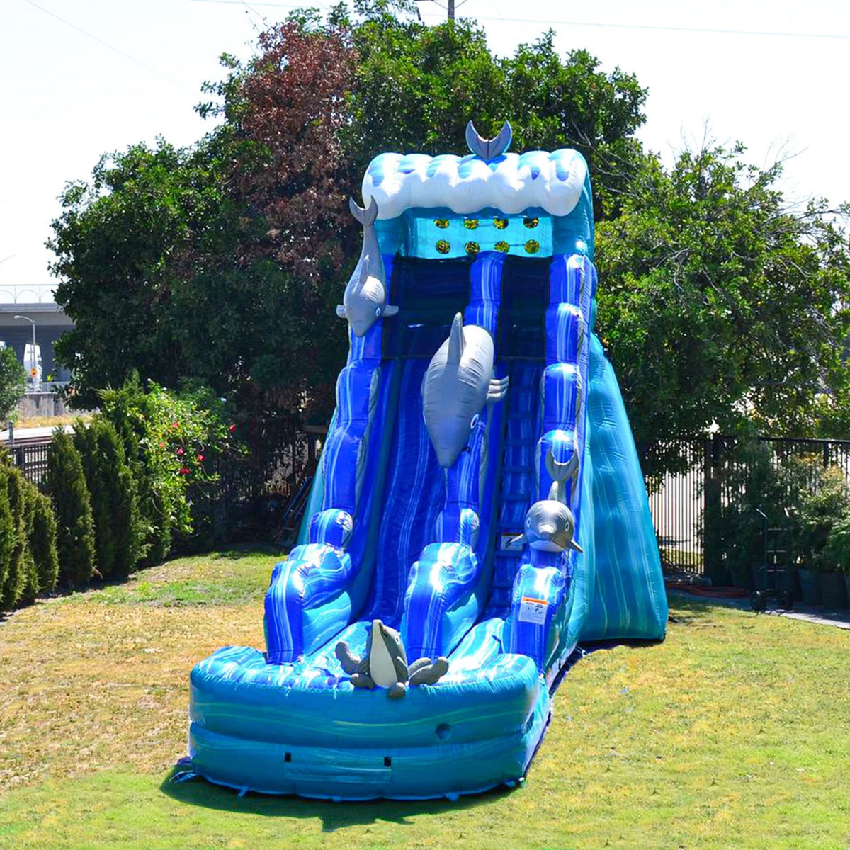 Commercial Grade Inflatable Water Slide with Detachable Pool F732