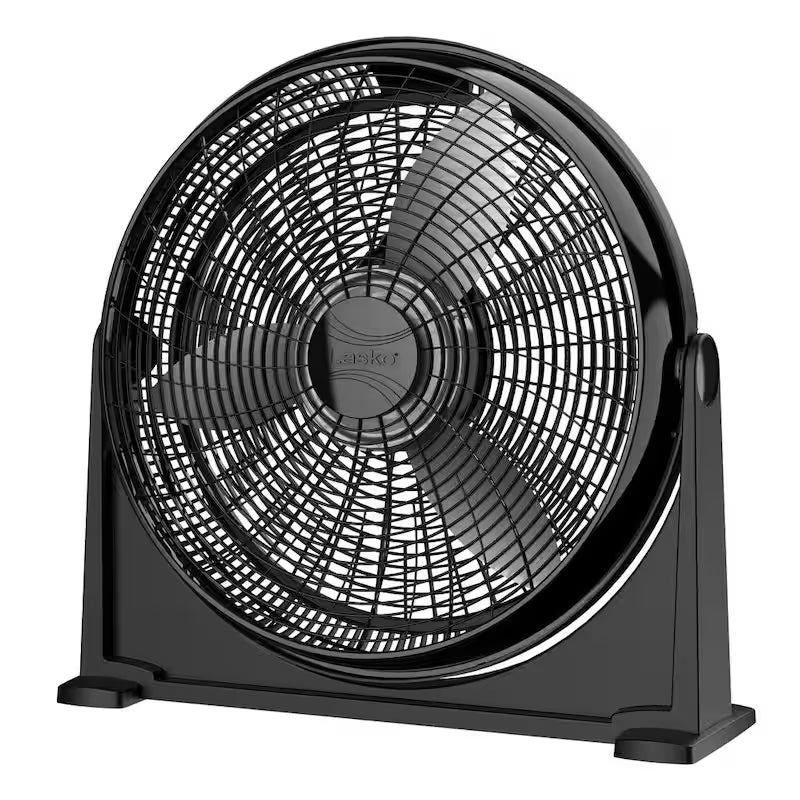 20 in. 3 Speeds Black Floor Fan S18888