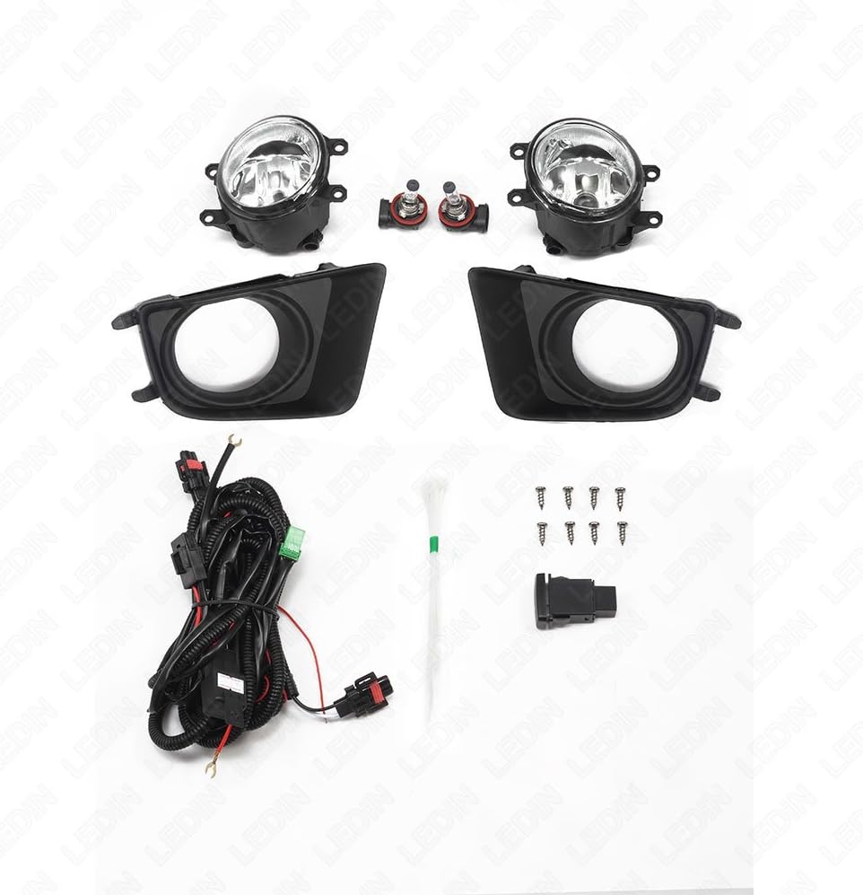 LED Fog Lights for 2012-2015 Tacoma, Clear Lens, Pack of 2 L294951
