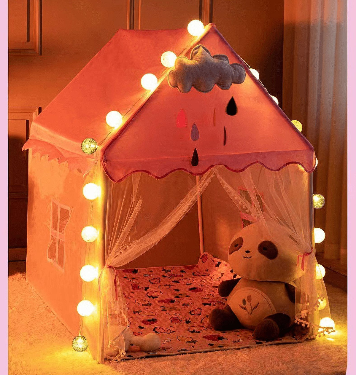 Play Tent Castle Playhouse Q16799