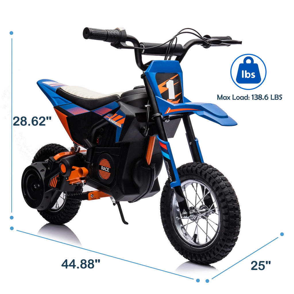 Electric Dirt Bike 24V 250W White M794579