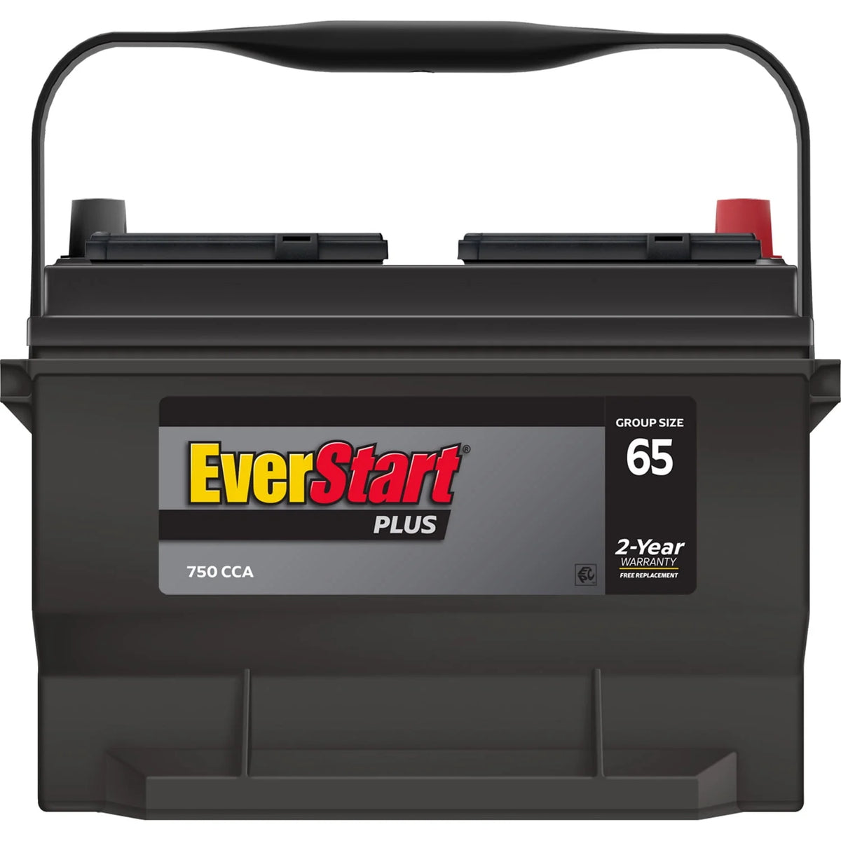 Lead Acid Automotive Battery Group Size 65 12 Volt 750 CCA I26590