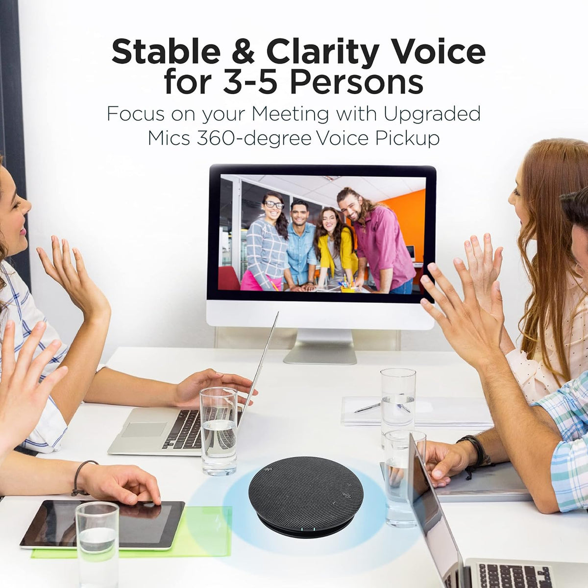 Bluetooth Conference Speaker with Microphone Q241
