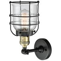 Black Antique Brass 1 Light Sconce R52006