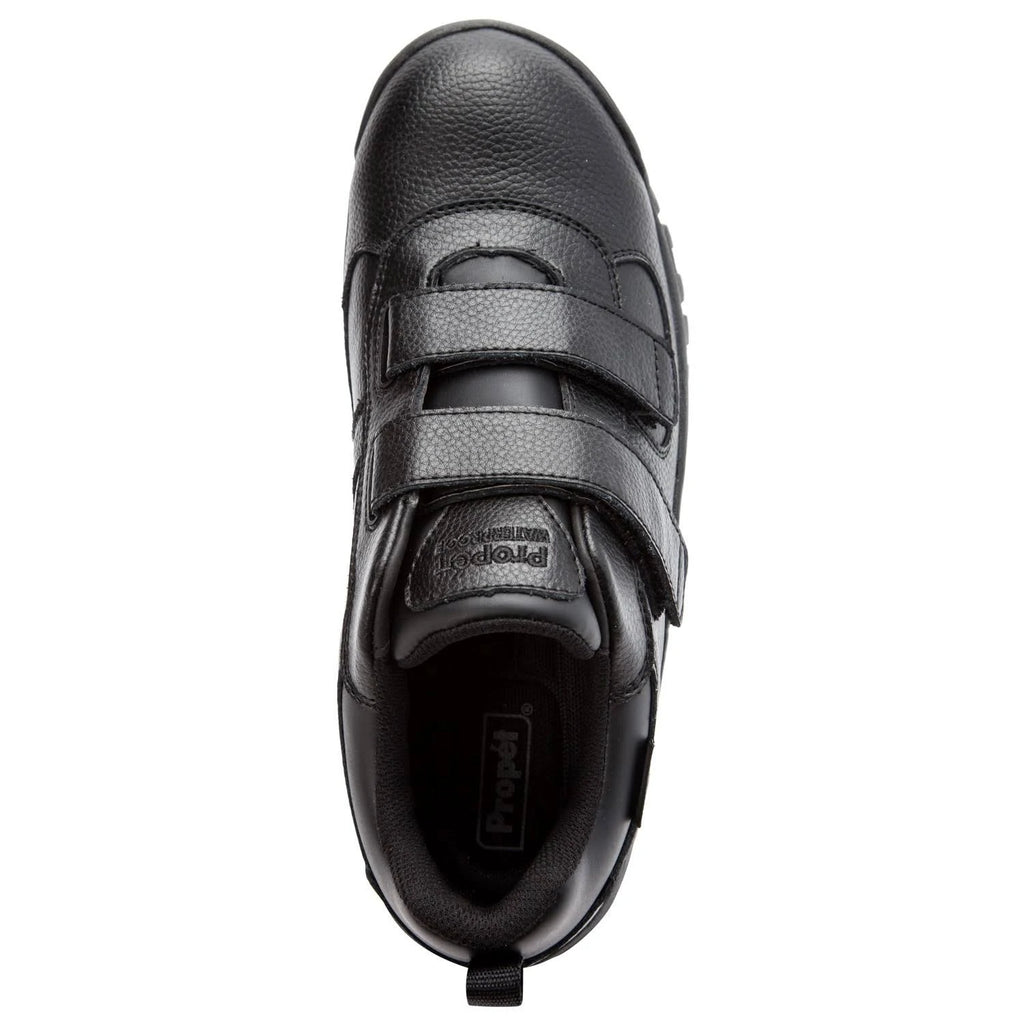 Men's Propet Cliff Walker Low Strap Black Grain Size 15 L8142