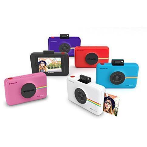 Blue Instant Print Digital Camera with LCD Display X33083