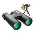 10x42 HD Binoculars with Phone Adapter and Tripod D1135
