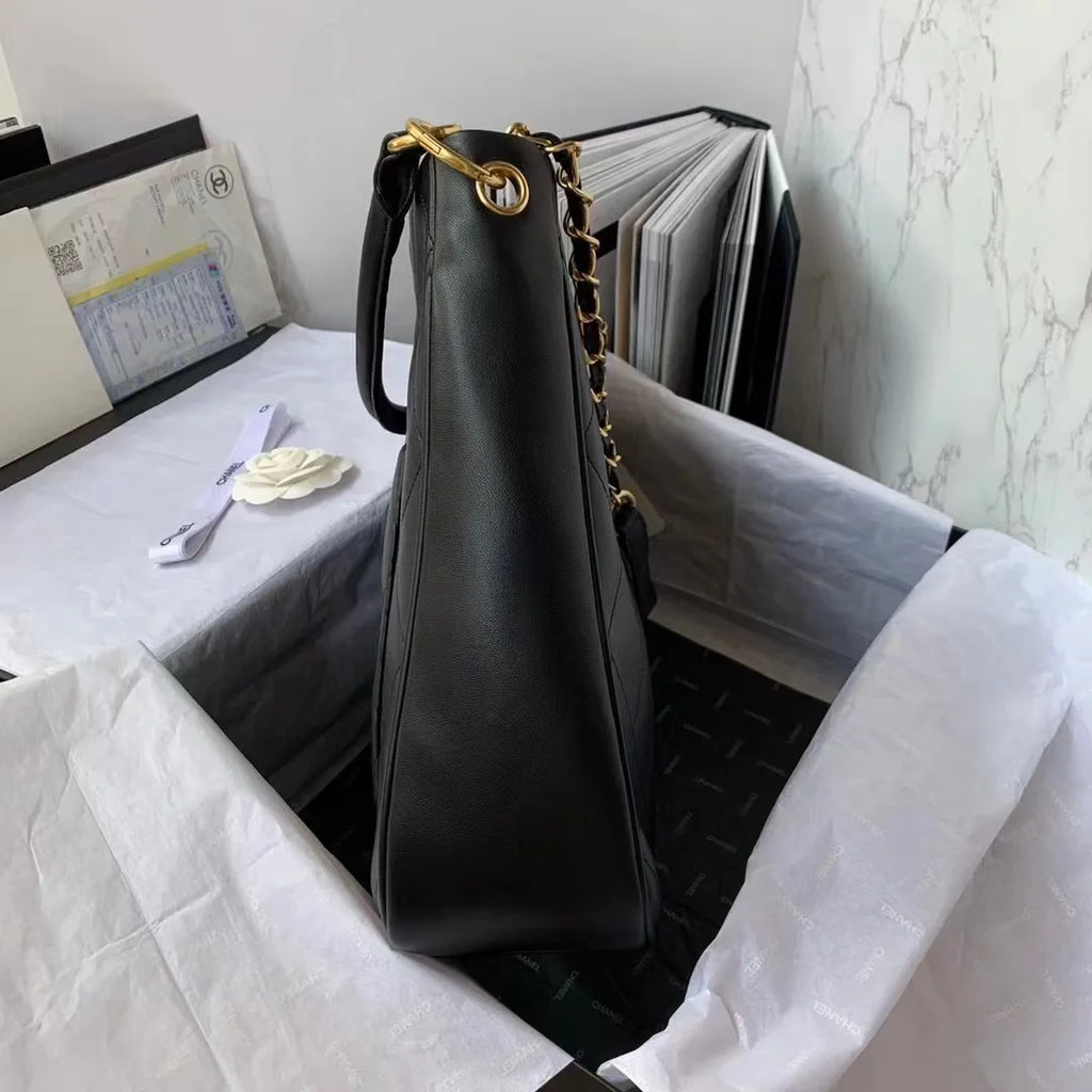 Black Shopping Bags 13in/30.5cm U991