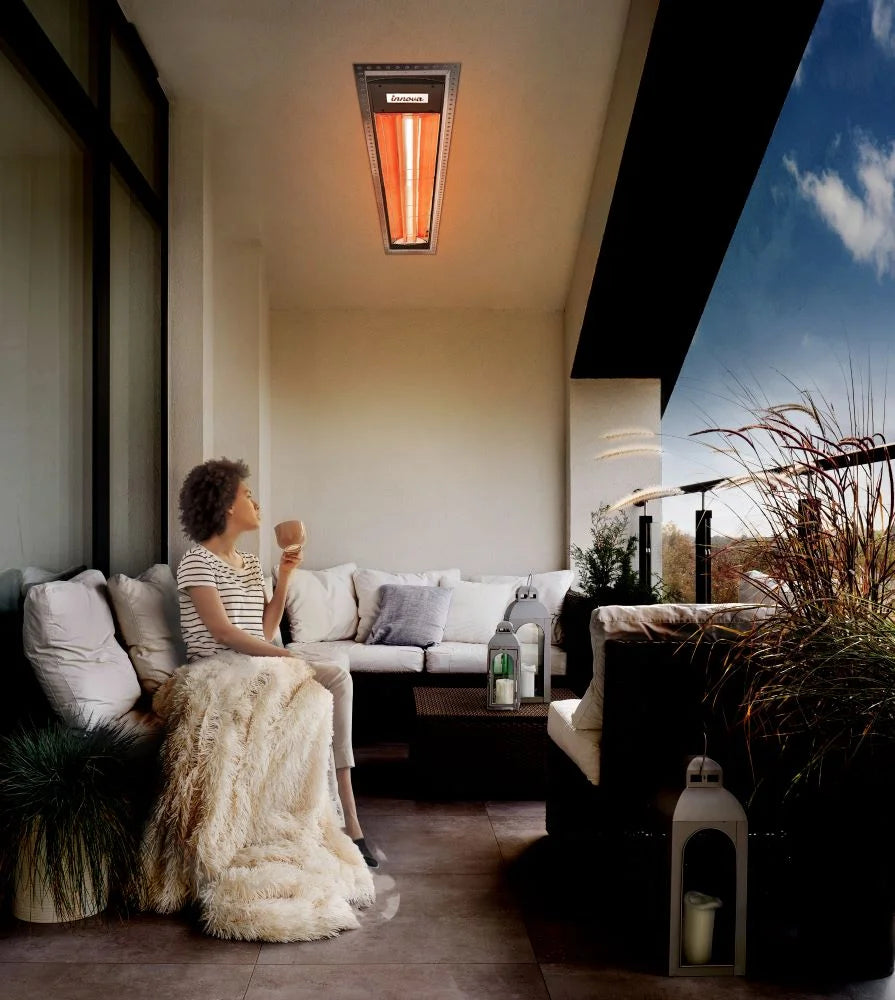 4000 Watt Electric Infrared Dual Element Wall Mount Heater U647231