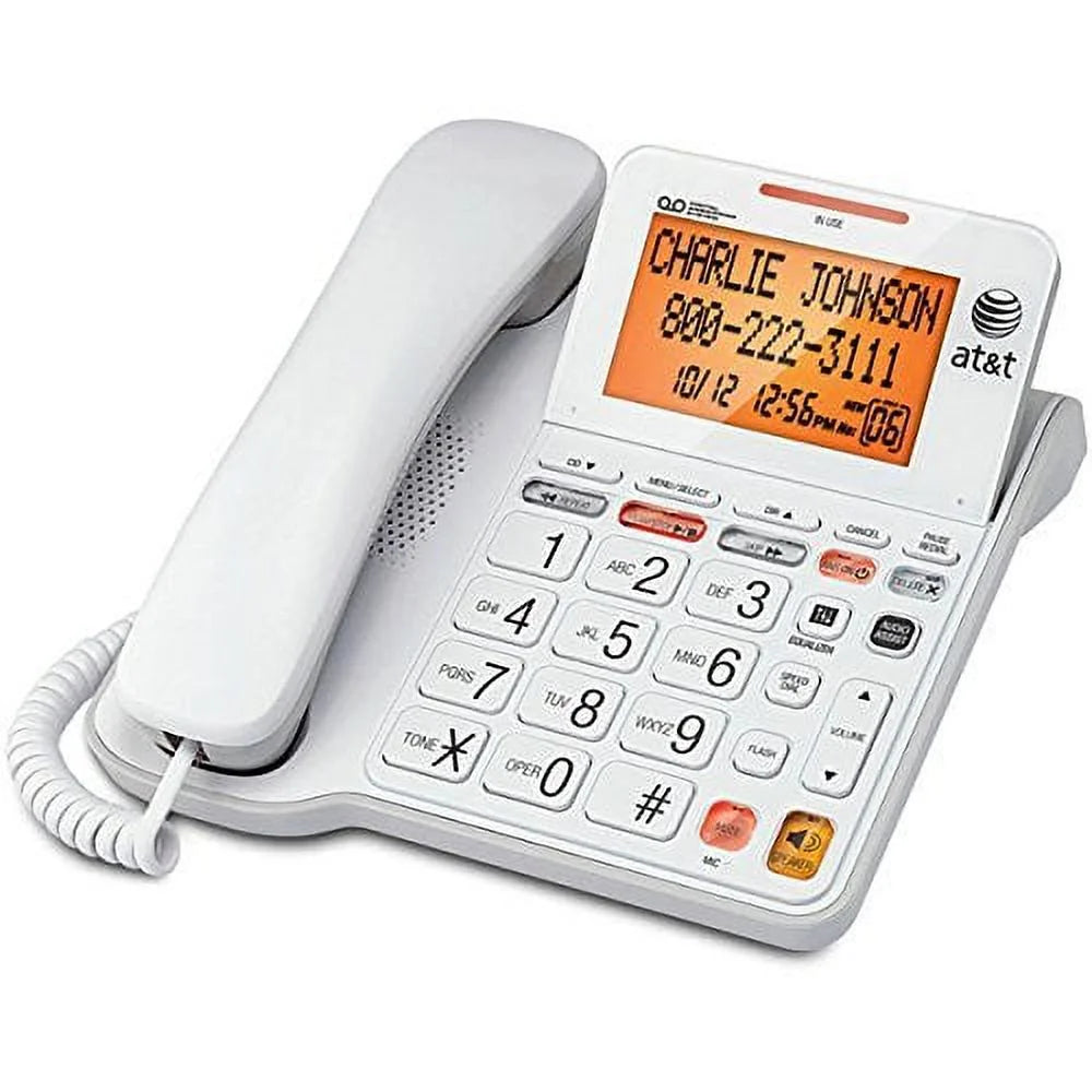 White Corded Desk Phone U4140