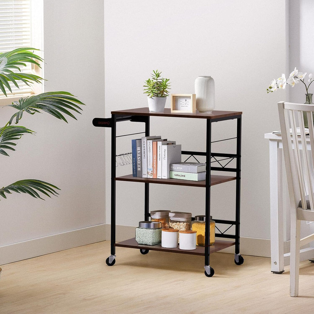 3-Tier Kitchen Cart with Wheels O369608