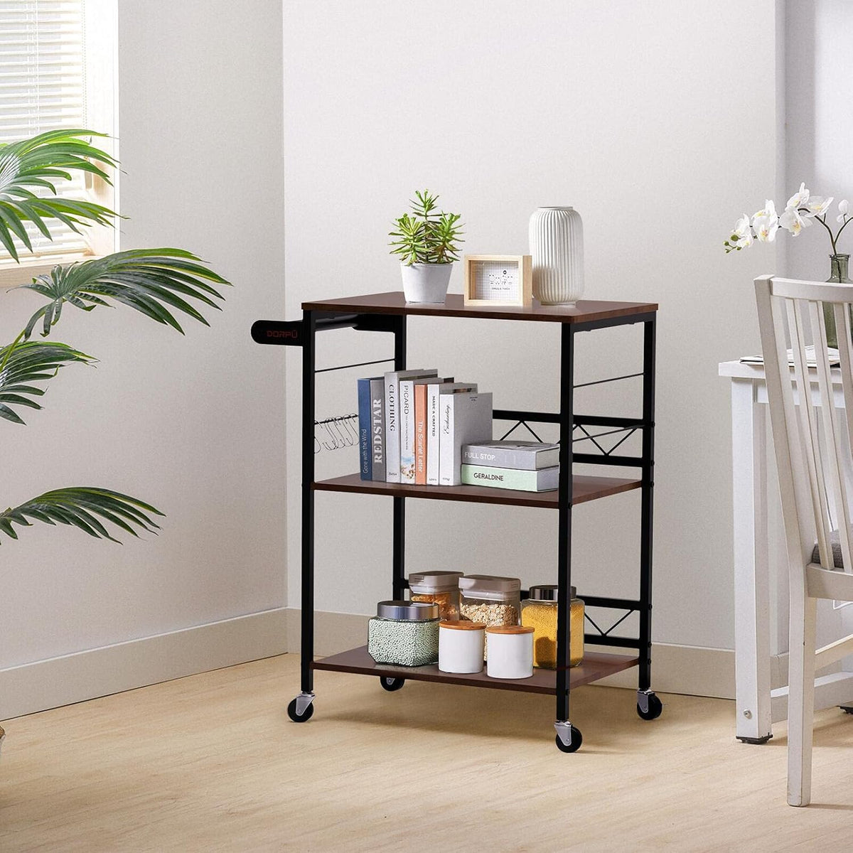 3-Tier Kitchen Cart with Wheels O369608