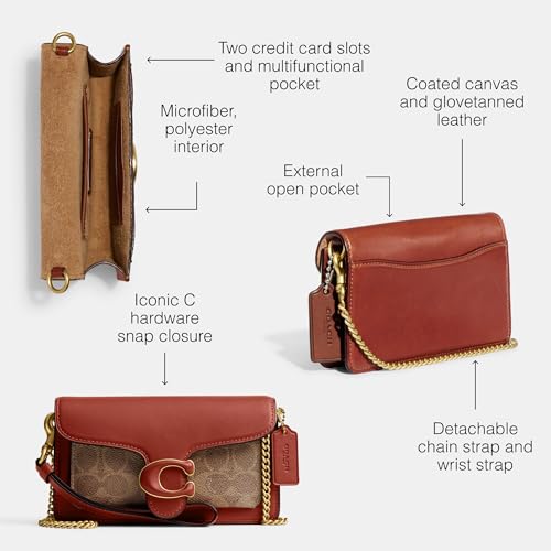 Coated Canvas Wristlet N973