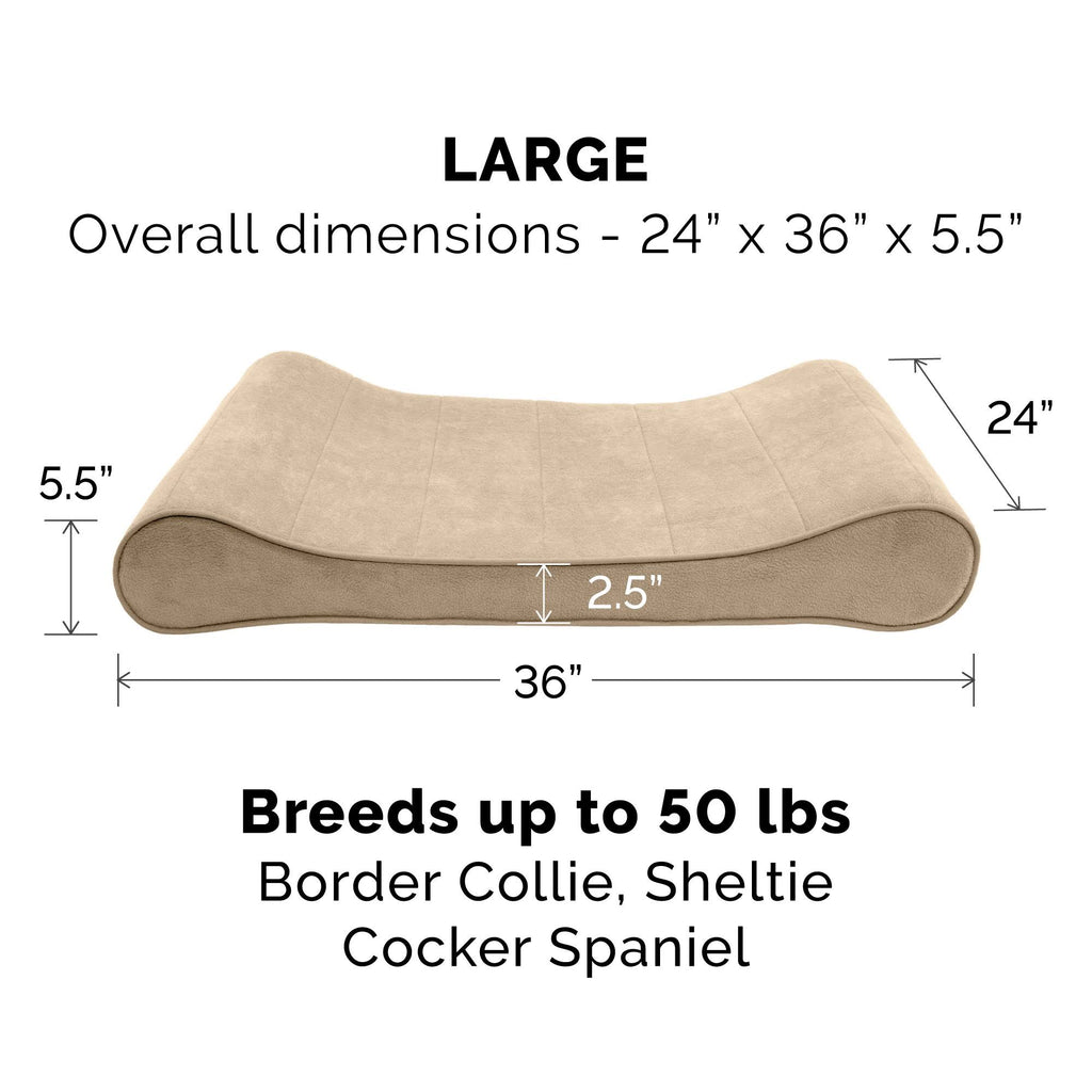 Memory Foam Microvelvet Pet Bed R697600