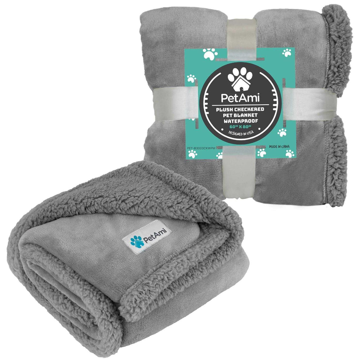 Waterproof Fleece Pet Blanket Q58065