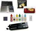 Gold Silver Platinum Test Acids with Diamond Tester and Digital Scale Q17910