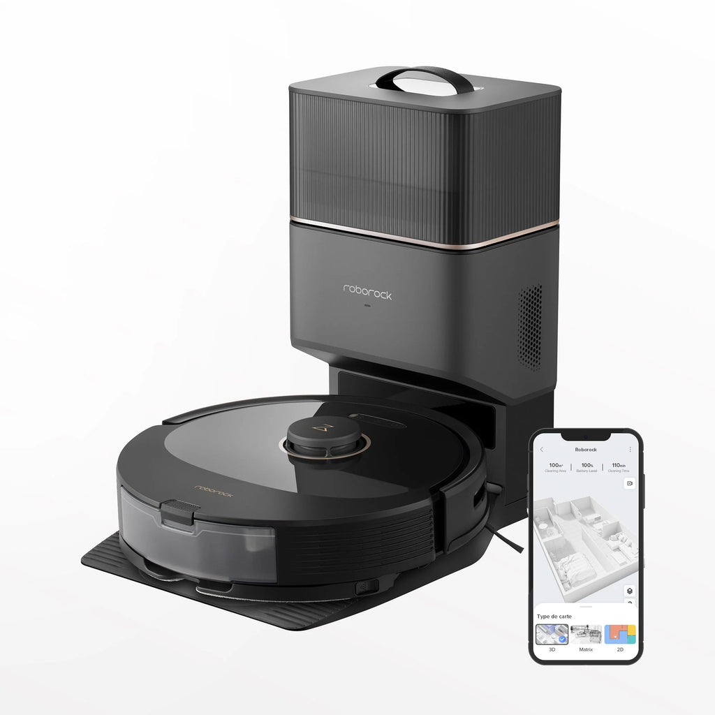 Robot Vacuum and Mop with Auto-Empty Dock E716653
