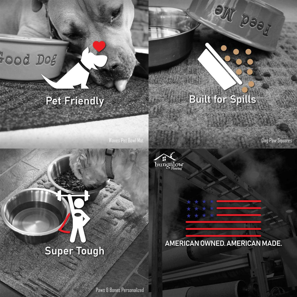Dog Bone Dinner Mat C9999
