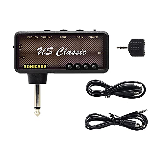 Rechargeable Plug-in Guitar Headphone Amp N49157