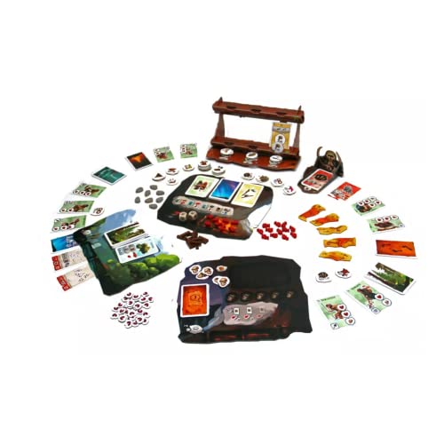 Cooperative Board Game for 2-4 Players, Ages 10+, 45-60 Minute Playtime D657752