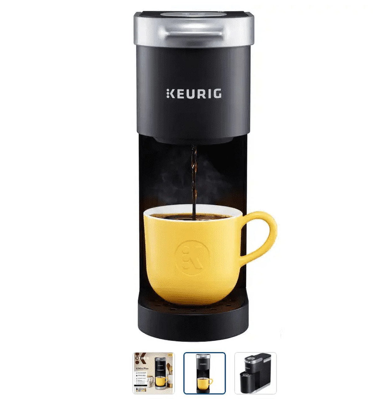 Single Serve K-Cup Pod Coffee Maker Matte Black F109