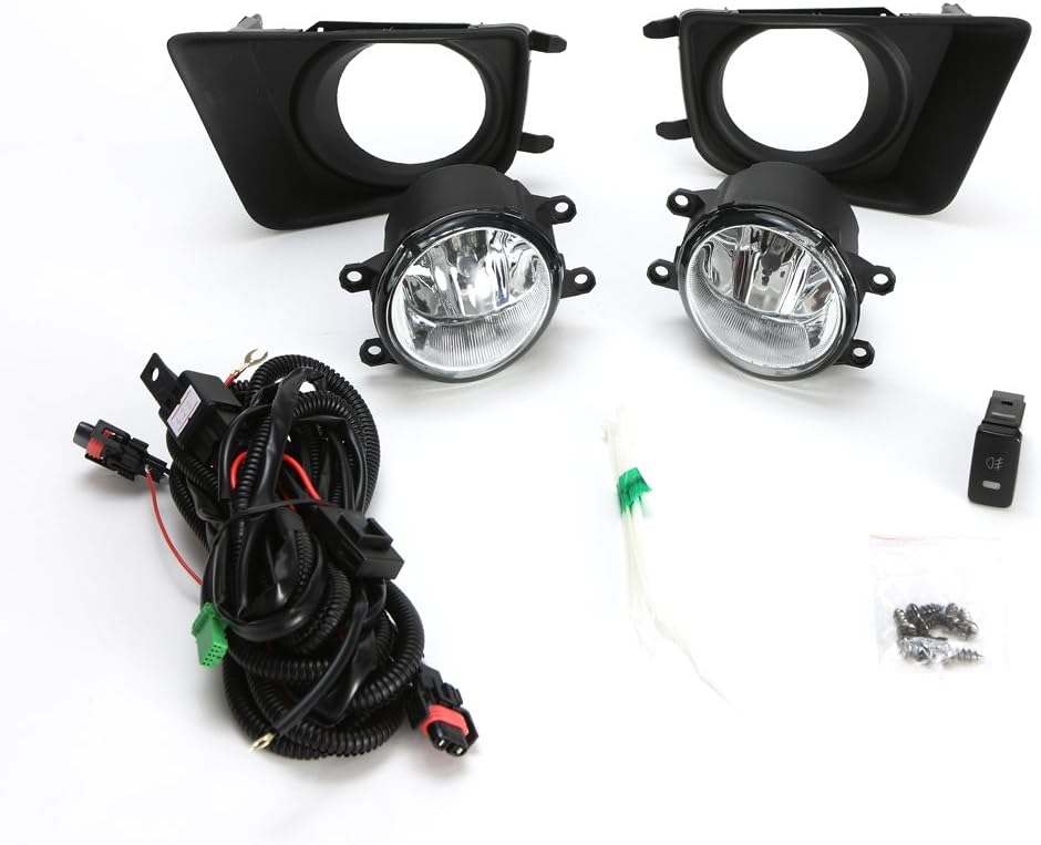 LED Fog Lights for 2012-2015 Tacoma, Clear Lens, Pack of 2 L294951