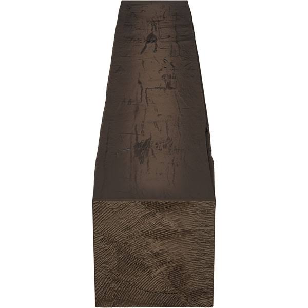 Natural Mahogany Faux Wood Fireplace Mantel X129
