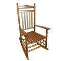 Wooden High-Back Rocking Chair X104