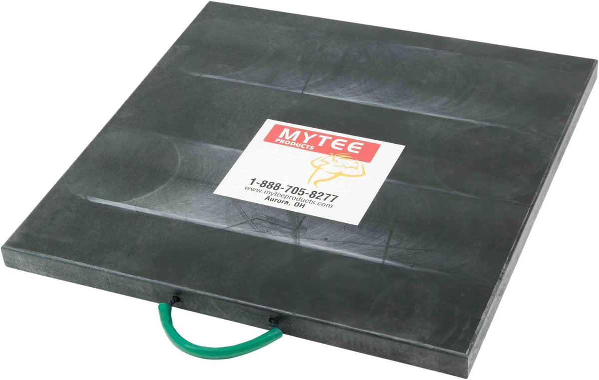 Medium Outrigger Pad 24" x 24" x 1.5" Thick Black (2 Pack) B24617