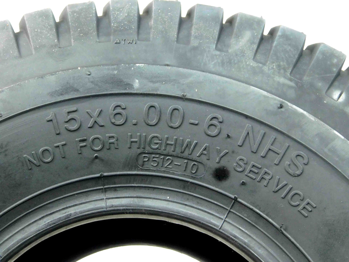 15x6-6 Lawn Mower and Turf Tire Set of 2 R924037