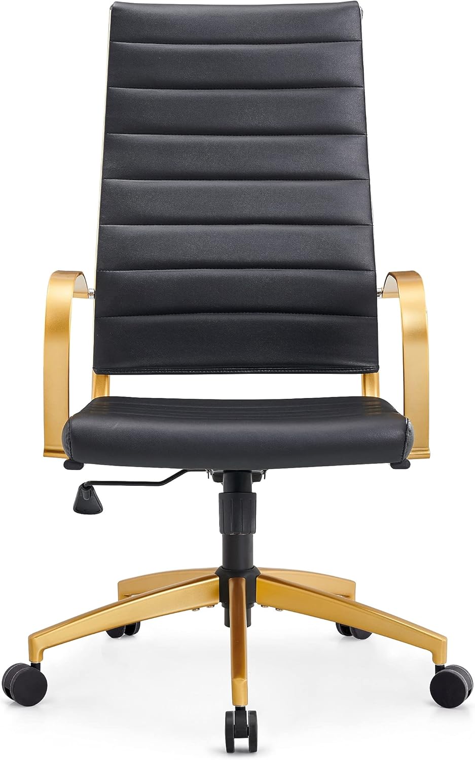 Gold High Back Ergonomic Office Chair with Lumbar Support F613037