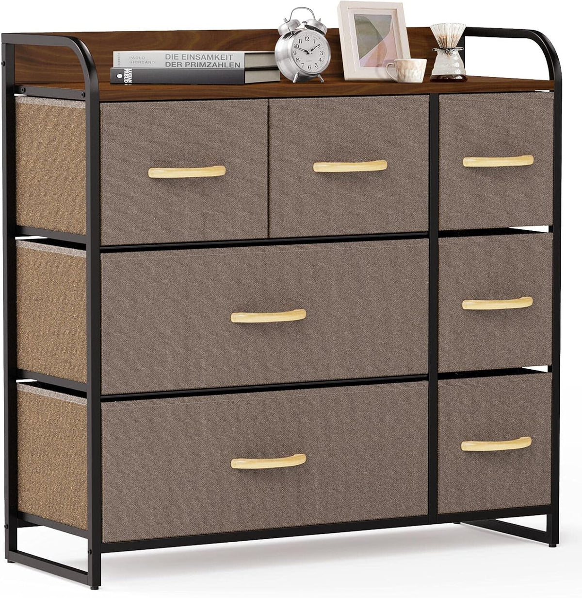 7 Drawer Dresser with Steel Frame T655209