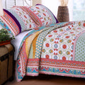 King Size 100 Cotton 3 Piece Quilt Set with Shams G487831